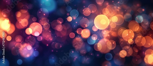 bright bokeh background
