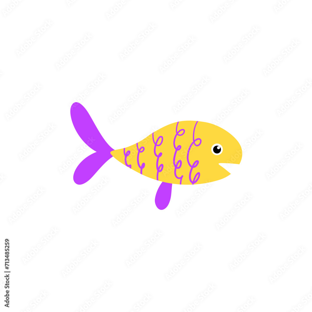 Cute Fish Cartoon Cute Fish Cartoon