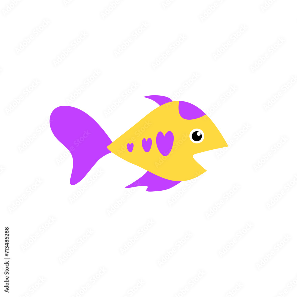 Cute Fish Cartoon Cute Fish Cartoon