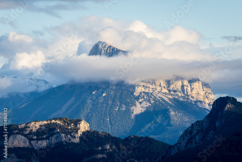 Castillo Mayor (2020 m) and foothills of the Sestrales, Ordesa i Monte Perdido National Park, Province of Huesca, Aragon © Tolo