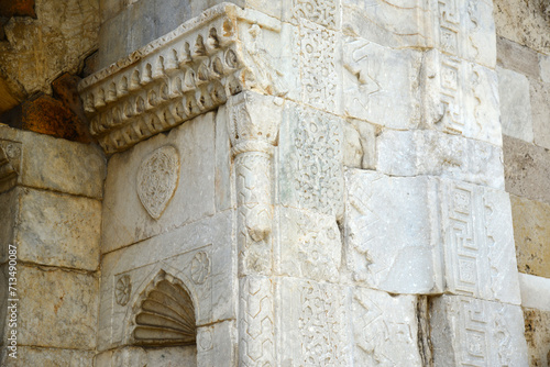 Photo Located in Denizli, Turkey, Akhan Caravanserai was built in 1254.