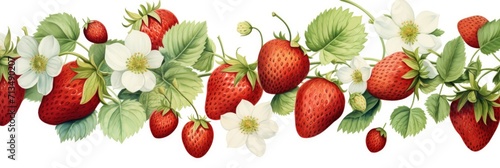 Watercolor Strawberry