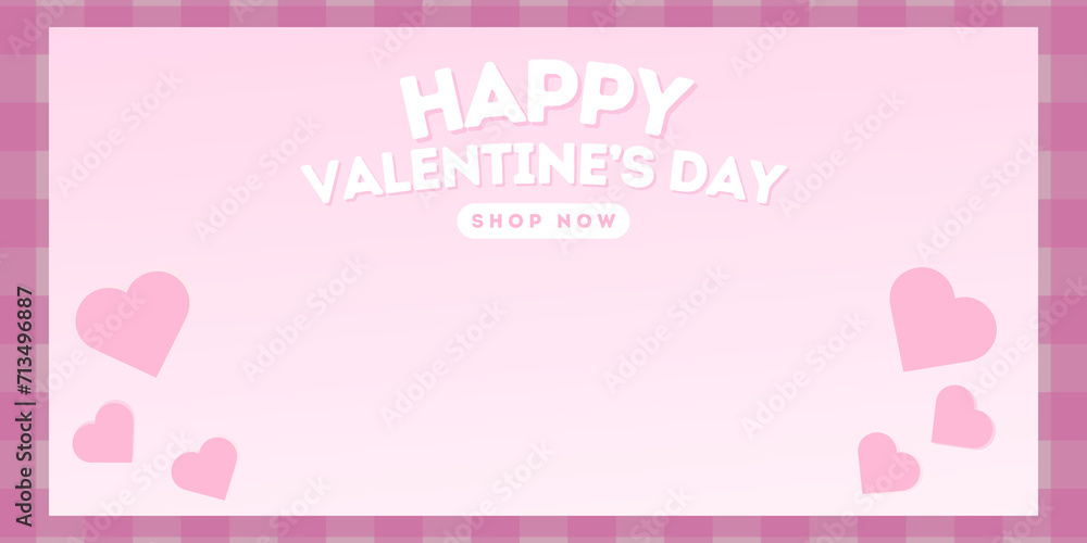 Valentine day, February 14. Vector illustrations of love, couple, heart, balloon, for card and advertising product, paper cut, space for Text.