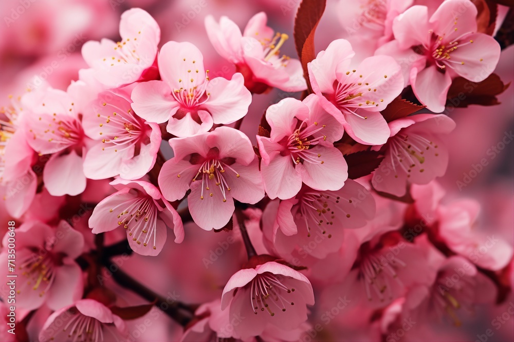 Sakura Vertical Version Of Pink Cherry Blossom Spring