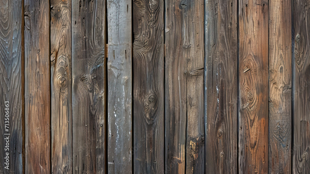 In the photo, warm and cold shades of wood textures are visible, as if it were created under the i In the photo, warm and cold shades of wood textures are visible, as if it were created under the i