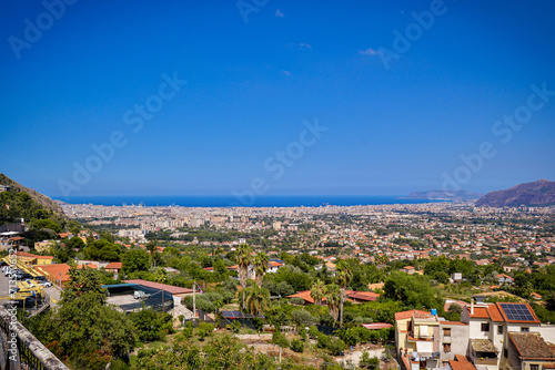Palermo City Landscape View from Monreale © Dolores