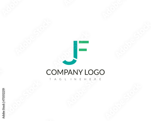 Alphabet letters Initials Monogram logo JF Free Download Alphabet letters Initials Monogram logo JF - GFXLoad