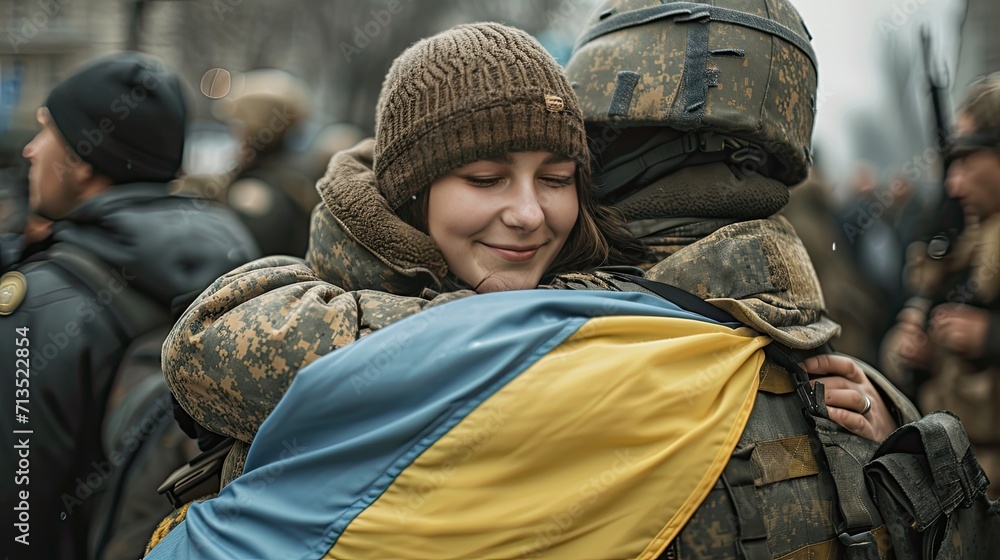 The victory parade of Ukraine after winning the war with russia The victory parade of Ukraine after winning the war with russia