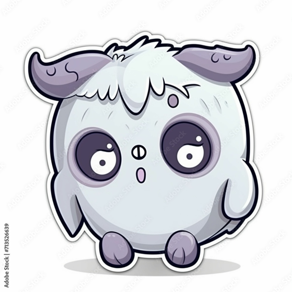 Fototapeta premium Cute Stickers