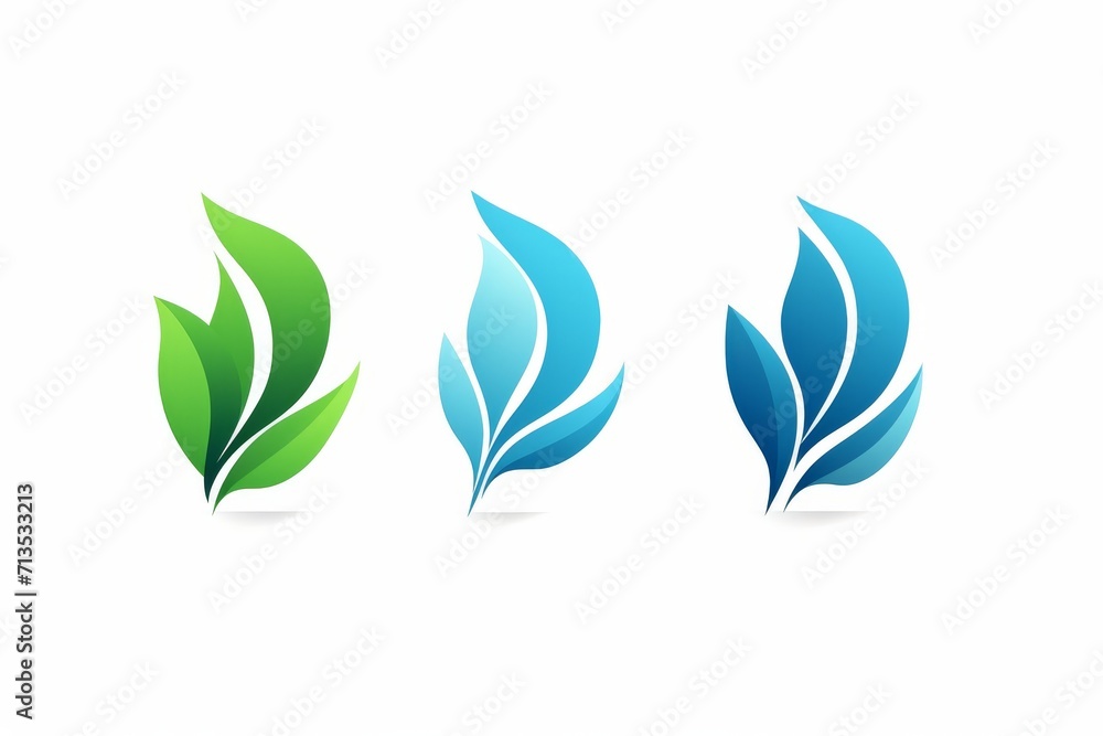 Leaf icon logo