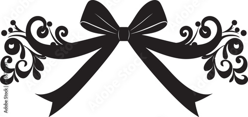 Whispers of Celebration Tied Euphoria Symbol Velvet Vortex Bowed Surprise Icon