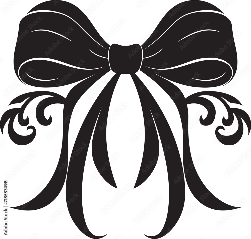 Celestial Serenade Gift Ribbon Logo Euphoric Ensemble Vector Bow Symphony Celestial Serenade Gift Ribbon Logo Euphoric Ensemble Vector Bow Symphony