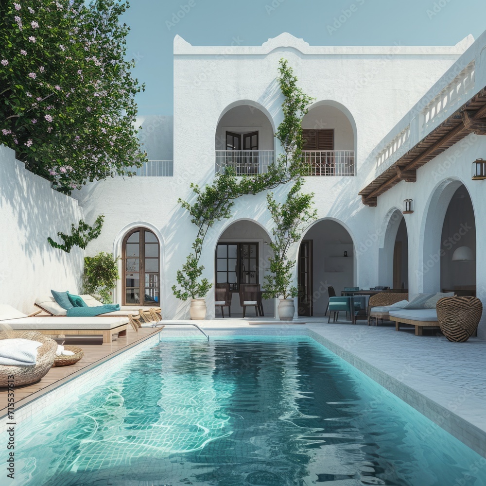 Luxurious Mediterranean Villa with Pool - Summer Vacation Retreat
