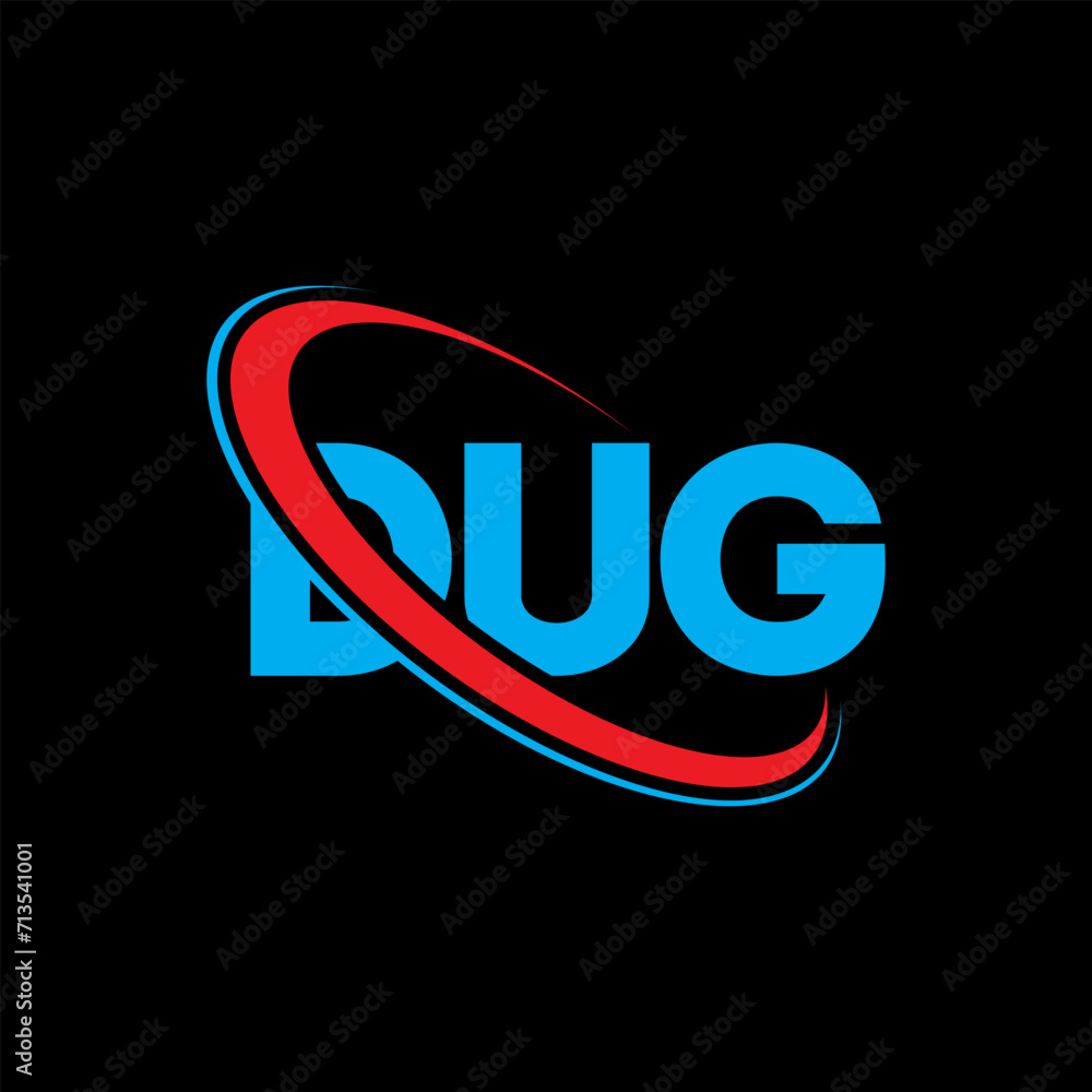 DUG logo. DUG letter. DUG letter logo design. Initials DUG logo linked with circle and uppercase monogram logo. DUG typography for technology, business and real estate brand. DUG logo. DUG letter. DUG letter logo design. Initials DUG logo linked with circle and uppercase monogram logo. DUG typography for technology, business and real estate brand.