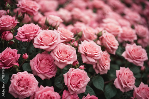 pink roses background © Magic Art