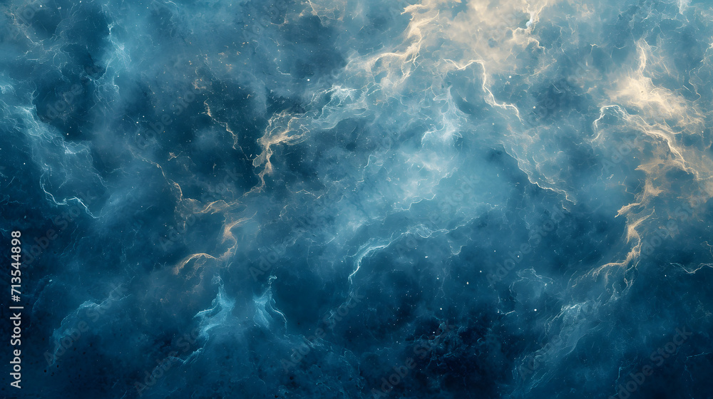 Blue and Yellow Background With Clouds Blue and Yellow Background With Clouds