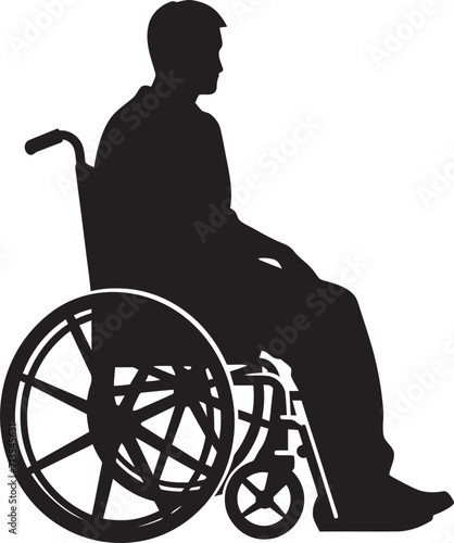 Mobile Freedom Disabled Individual Emblem Rolling Beyond Limits Inclusive Wheelchair Icon