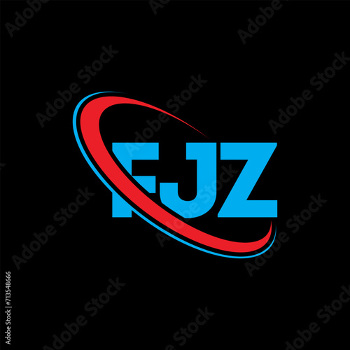 Free Download FJZ logo. FJZ letter. FJZ letter logo design. Initials FJZ logo linked with circle and uppercase monogram logo. FJZ typography for technology, business and real estate brand. - GFXLoad