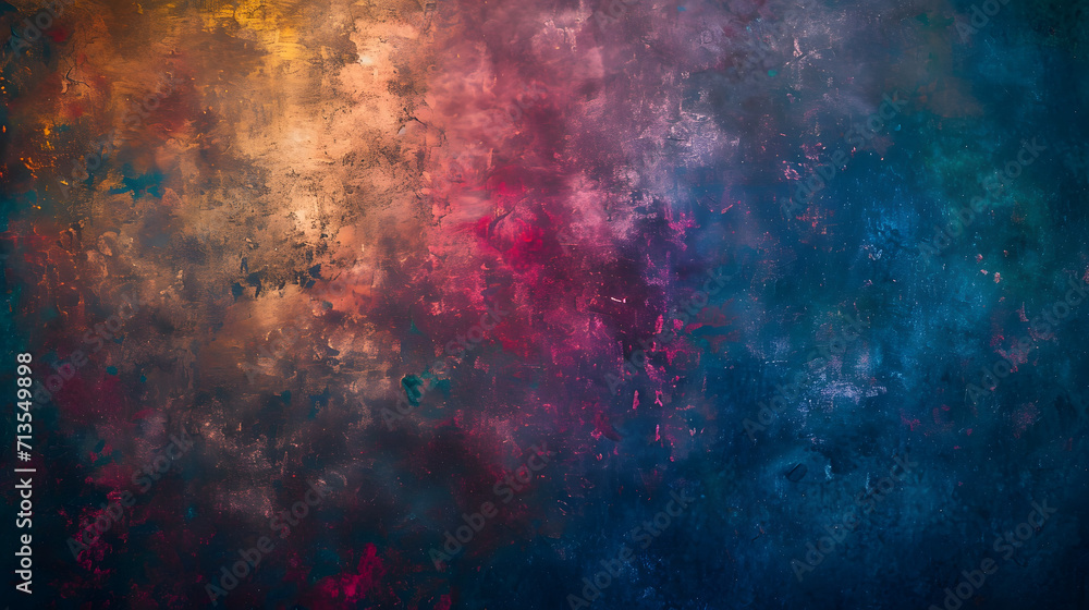 Vibrant and Diverse Abstract Painting With a Multitude of Colors and Shapes Vibrant and Diverse Abstract Painting With a Multitude of Colors and Shapes