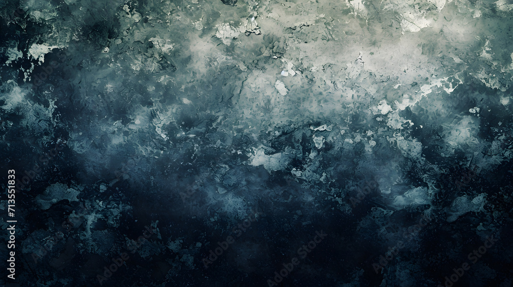 Obraz premium Abstract Dark Smudge Texture on Wall Capturing a Moody Aesthetic