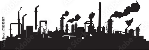 Industrial Innovation Nexus Factory Area Icon Design TechnoTopography Tapestry Industrial Zone Logo