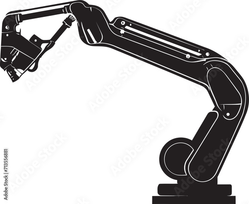 RoboCraft Precision Vector Icon of Mechanized Mastery Mechanized Mastery Precision Robotics Emblem Design
