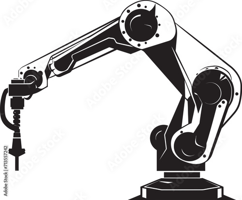 RoboCraft Precision Vector Icon of Mechanized Mastery Mechanized Mastery Precision Robotics Emblem