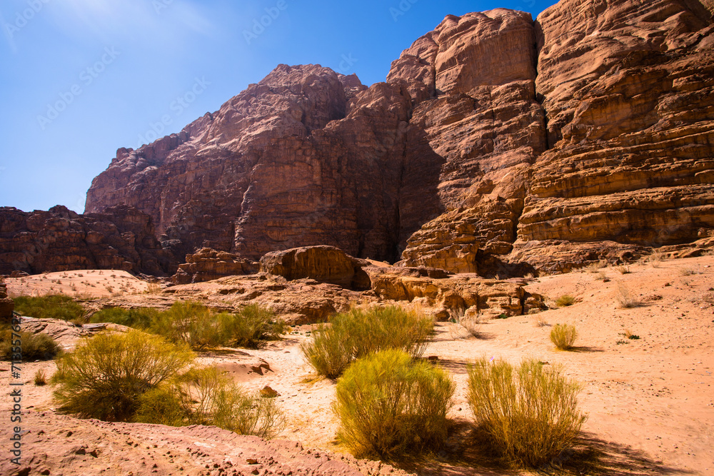 The red desert.
Wadi Rum, Jordan.