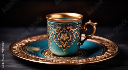 turkish coffee a warm drink surrounded by spices