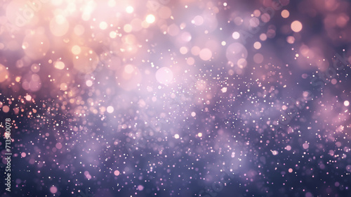 pastel purple background with bokeh sparkles