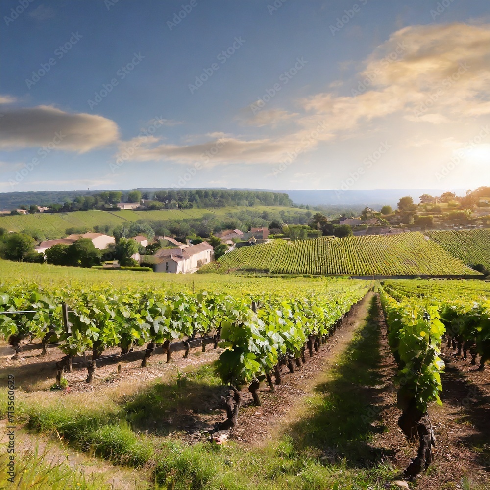 vineyard in France