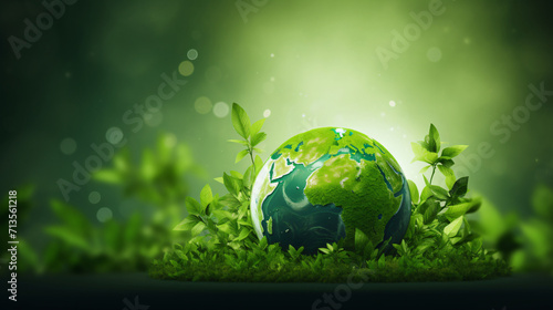 green planet earth  earth  globe  planet  world  map  green  nature  environment  ecology  sphere  eco  global  leaf  vector  grass  tree  concept  icon  plant  illustration  environmental  business  