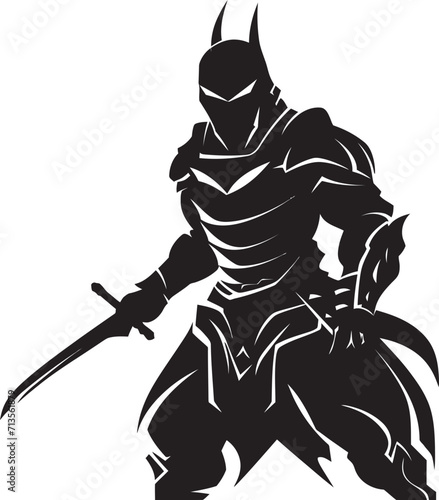 Battlefront Guardian Mascot Logo Design for Lancer Soldier Tactical Triumph Lancer Soldier Mascot Icon