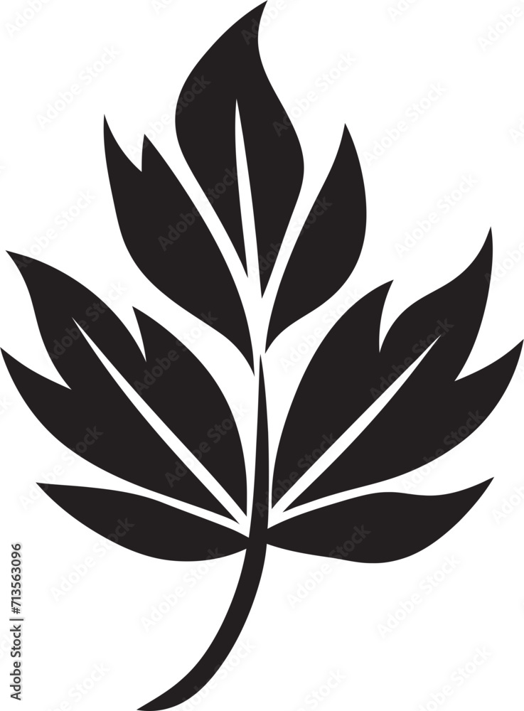 Renewed Resonance Vector Icon of Leaf Silhouette Foliage Fusion Leaf Silhouette Logo in Vector Renewed Resonance Vector Icon of Leaf Silhouette Foliage Fusion Leaf Silhouette Logo in Vector
