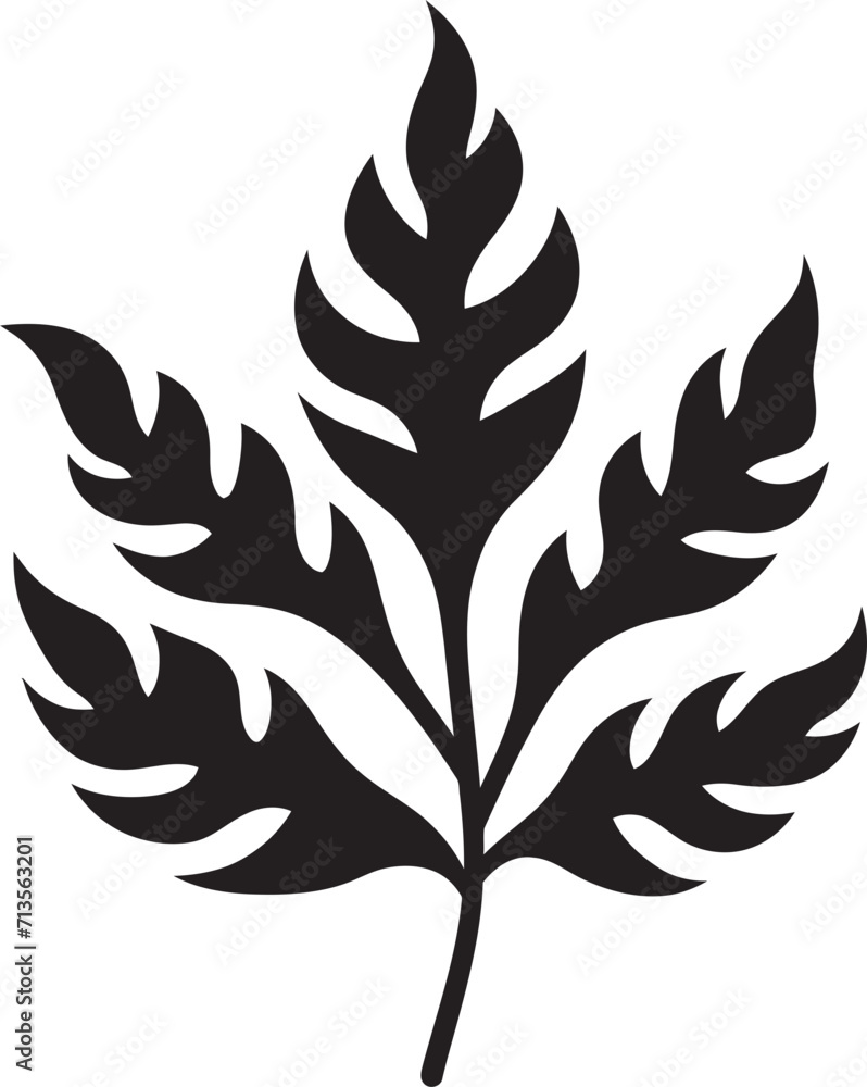 Ethereal Foliage Emblem with Leaf Silhouette Design Verdant Vibes Natures Vector Emblem with Leaf Silhouette Ethereal Foliage Emblem with Leaf Silhouette Design Verdant Vibes Natures Vector Emblem with Leaf Silhouette
