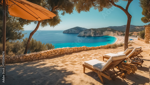 Beautiful island of Zakynthos Greece relaxation