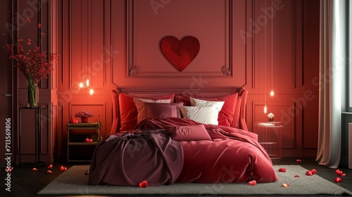 Valentine's Day Bedroom Makeover Inspiration, photo