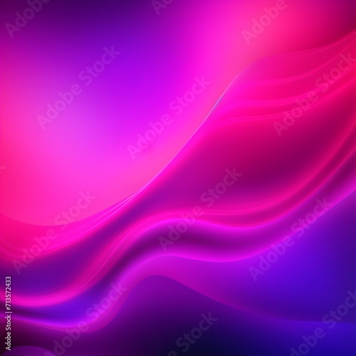 Neon glowing pink and purple gradient abstract background