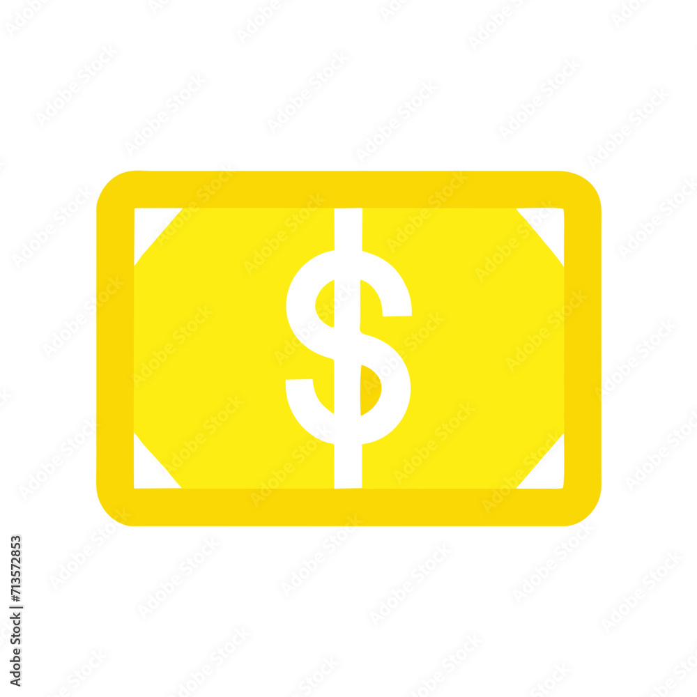 Obraz premium dollar sign icon