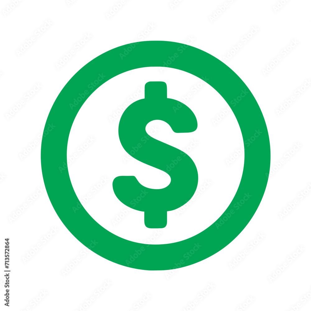 dollar sign icon dollar sign icon