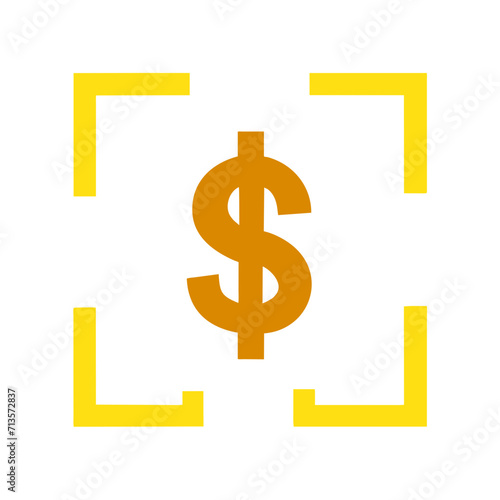dollar sign icon	