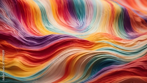 abstract colorful background with lines, pattern, wallpaper, illustration, curve, rainbow colors gradient 