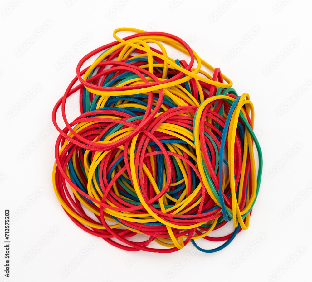 Bunte Gummibänder Bunte Gummibänder