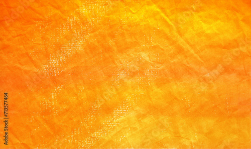 Orange background banner for various design works with copy space for text or your images