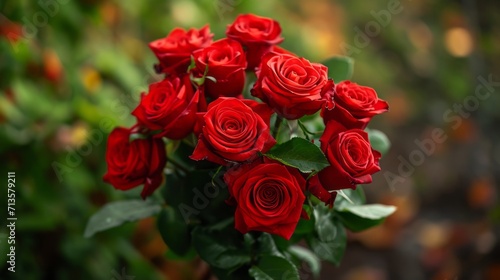 bouquet of red roses, close up, love, valentine, background, bunch