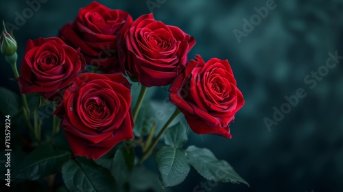 bouquet of red roses  close up  love  valentine  background  bunch