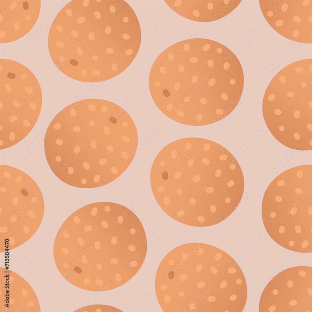 Orange fruit pattern Orange fruit pattern