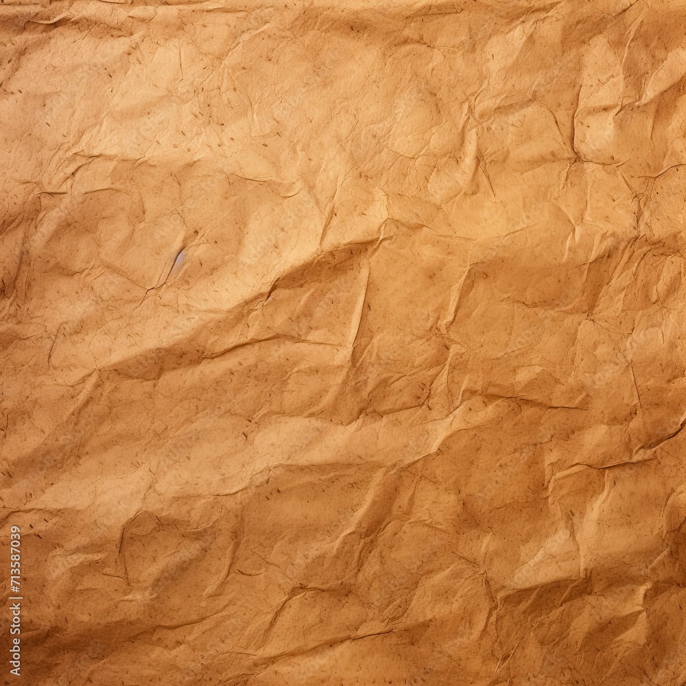 Brown recycled craft paper texture background. Abstract brown material old vintage page very crumpled. Brown recycled craft paper texture background. Abstract brown material old vintage page very crumpled.