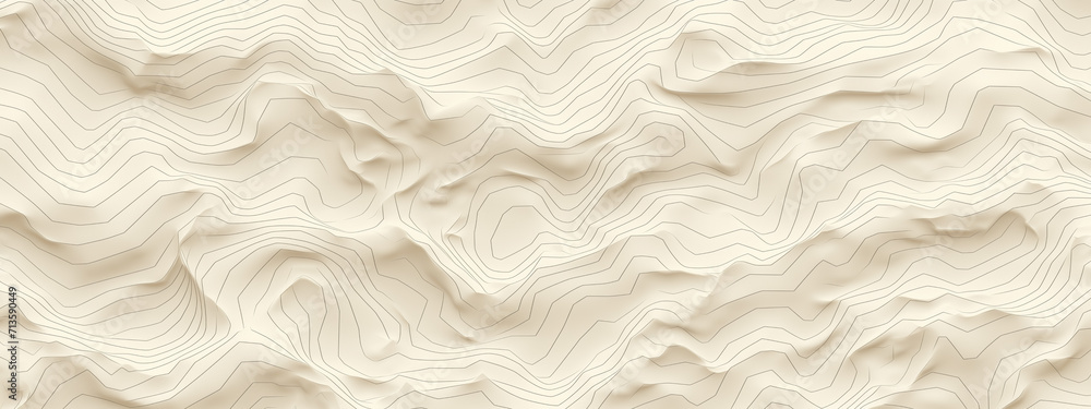 Obraz premium Abstract White Background with Waves