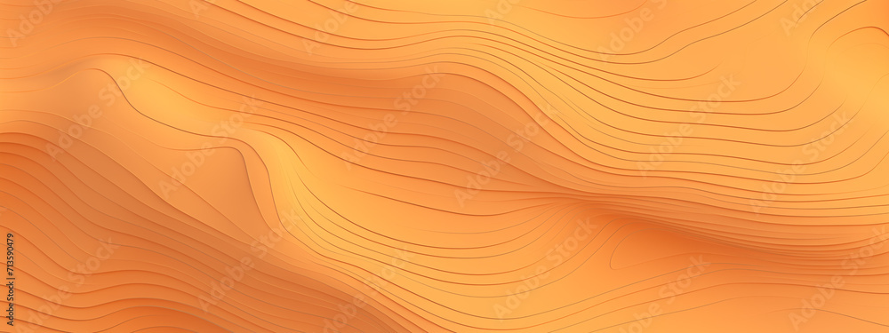 Abstract Orange Background with Waves Abstract Orange Background with Waves